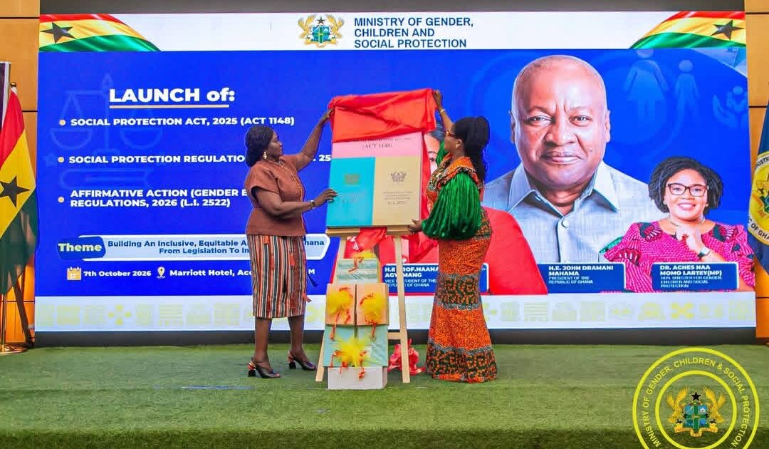 Ghana launches Social Protection Act regulations and Affirmative Action Gender Equity Regulations